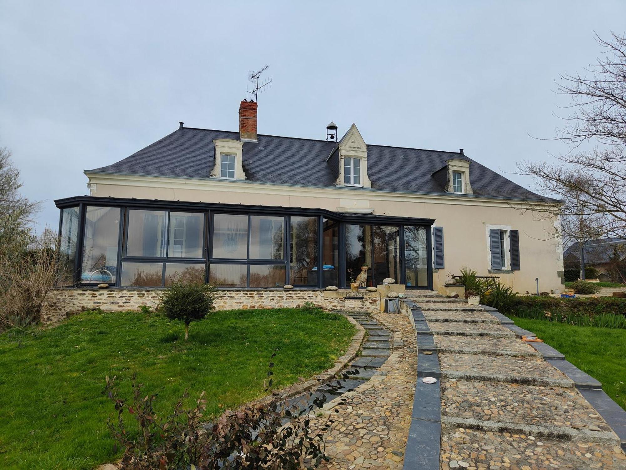 Le Bas Chitray Bed and Breakfast Ménil Exterior foto