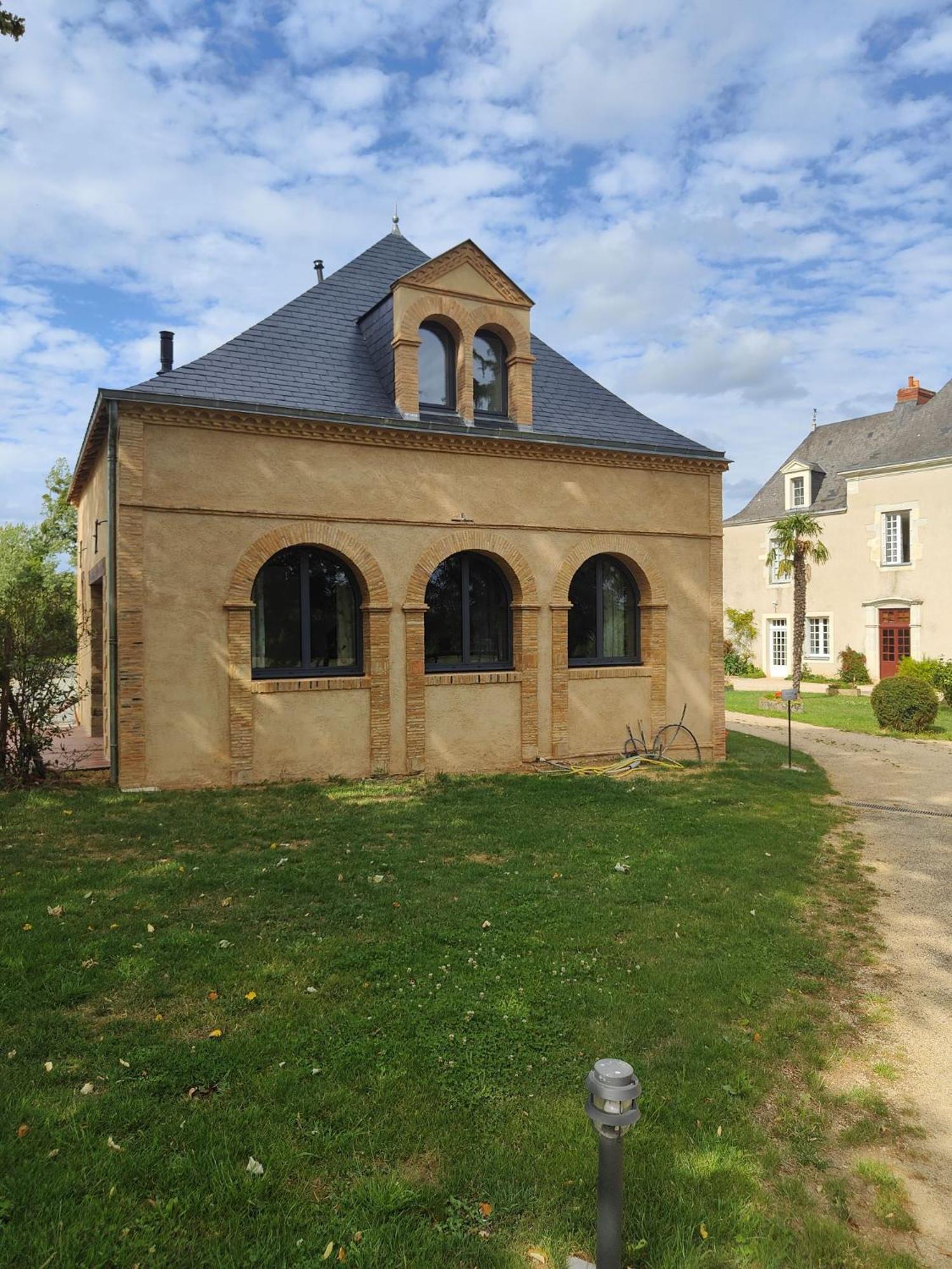 Le Bas Chitray Bed and Breakfast Ménil Exterior foto